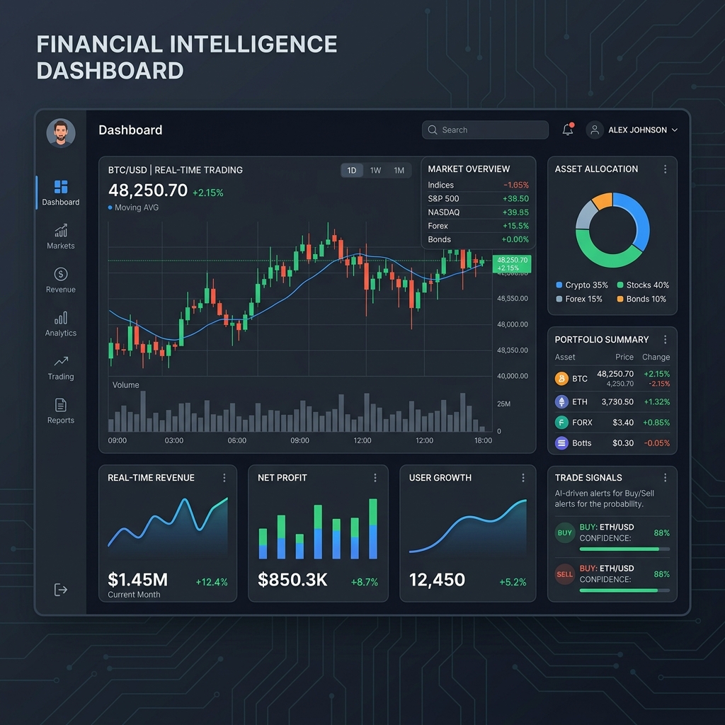 Finance BI Interface Preview